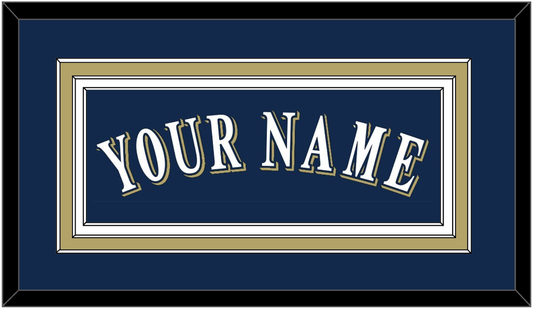 Milwaukee Name - Alternate Road Navy (2016-2019) - Premier Tier 2