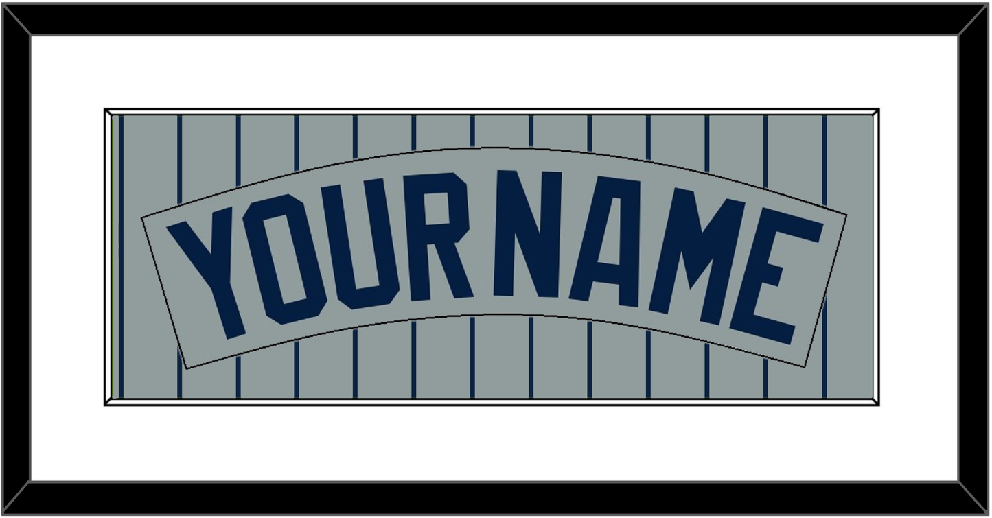 Minnesota Nameplate - Road Gray Pinstripes (1987-2009) - Essential Tier 1