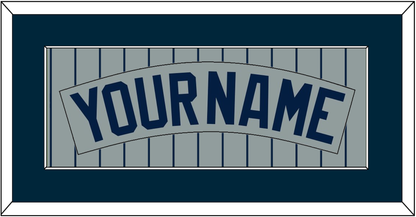 Minnesota Nameplate - Road Gray Pinstripes (1987-2009) - Essential Tier 2