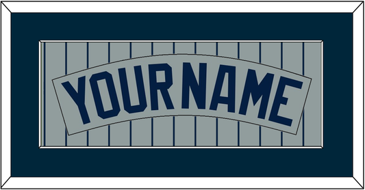 Minnesota Nameplate - Road Gray Pinstripes (1987-2009) - Essential Tier 2