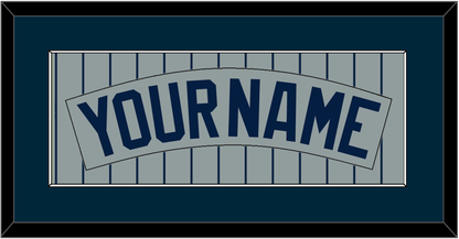 Minnesota Nameplate - Road Gray Pinstripes (1987-2009) - Essential Tier 2