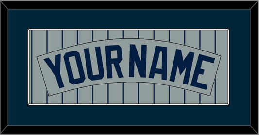 Minnesota Nameplate - Road Gray Pinstripes (1987-2009) - Essential Tier 2