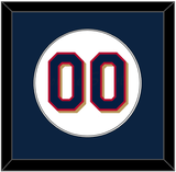 Minnesota Number - Home White (2015-2022) - Single Mat 1