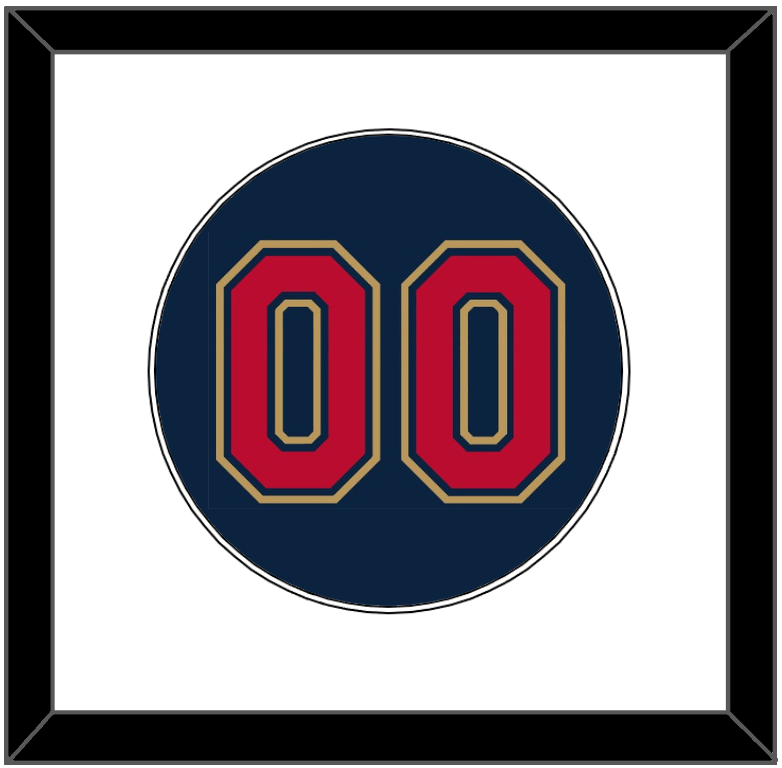 Minnesota Number - Alternate Home Navy (2012-2022) - Essential Tier 1