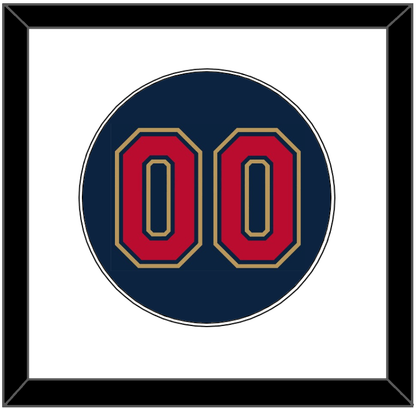 Minnesota Number - Alternate Home Navy (2012-2022) - Essential Tier 1