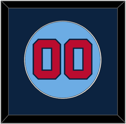 Minnesota Number - Alternate Light Blue - Essential Tier 2