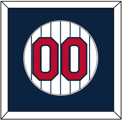 Minnesota Number - Home White Pinstripes (1987-2009) - Essential Tier 1