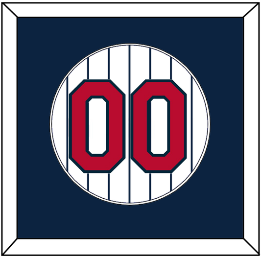 Minnesota Number - Home White Pinstripes (1987-2009) - Essential Tier 1