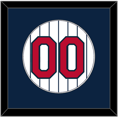 Minnesota Number - Home White Pinstripes (1987-2009) - Essential Tier 1