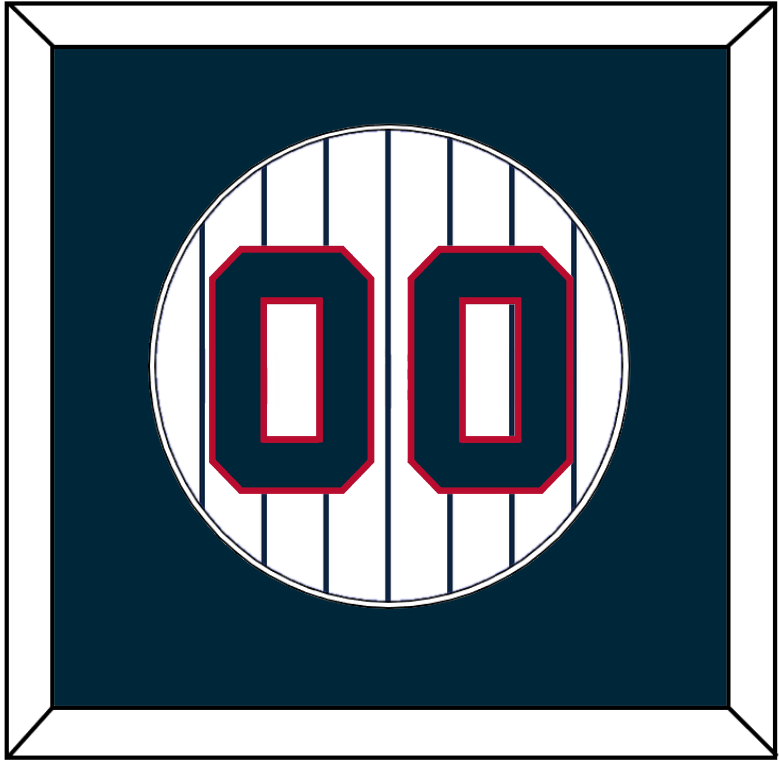 Minnesota Number - Home White Pinstripes (1970-1971) - Essential Tier 1