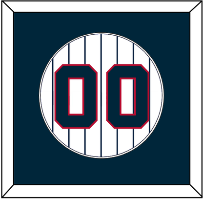 Minnesota Number - Home White Pinstripes (1970-1971) - Essential Tier 1