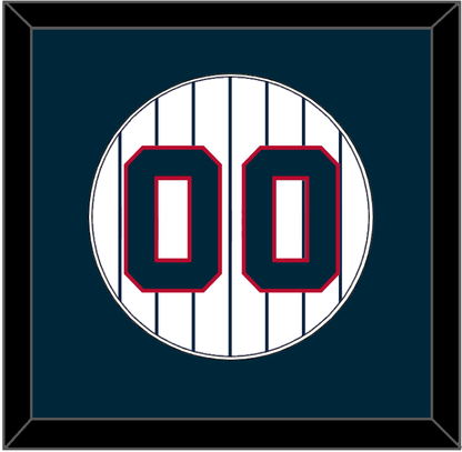 Minnesota Number - Home White Pinstripes (1970-1971) - Essential Tier 1