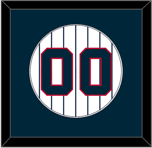 Minnesota Number - Home White Pinstripes (1970-1971) - Essential Tier 1