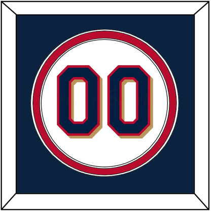 Minnesota Number - Home White (2015-2022) - Signature Tier 2