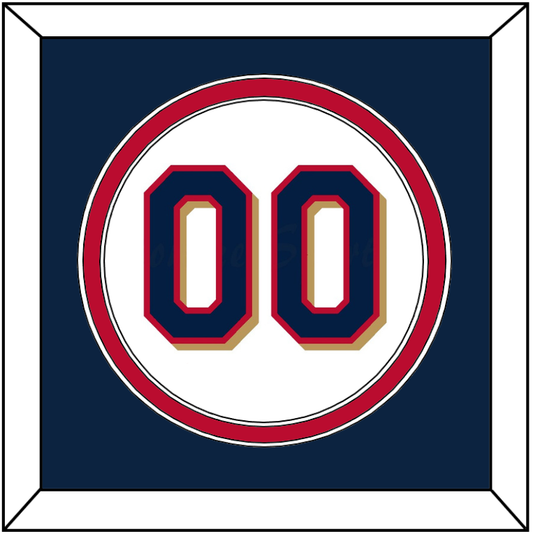 Minnesota Number - Home White (2015-2022) - Signature Tier 2