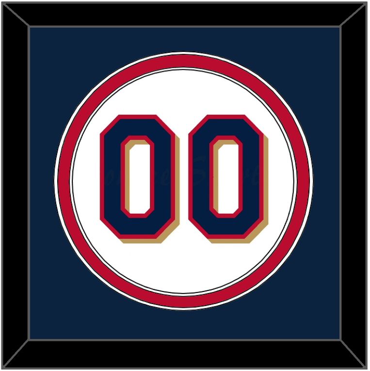 Minnesota Number - Home White (2015-2022) - Signature Tier 2