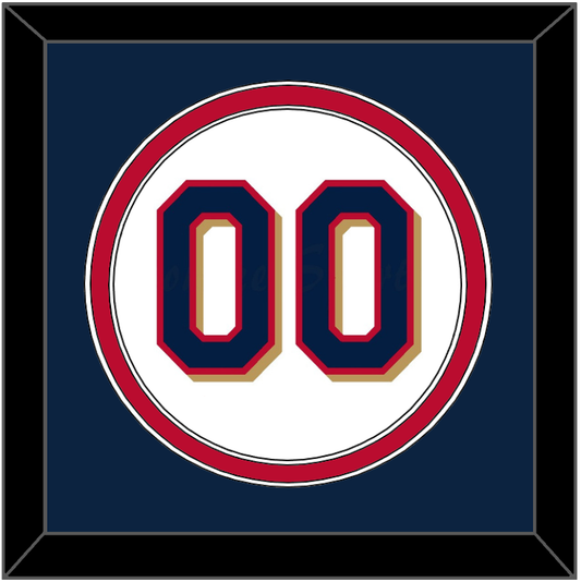 Minnesota Number - Home White (2015-2022) - Signature Tier 2