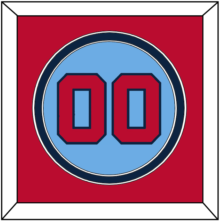 Minnesota Number - Alternate Light Blue - Signature Tier 4