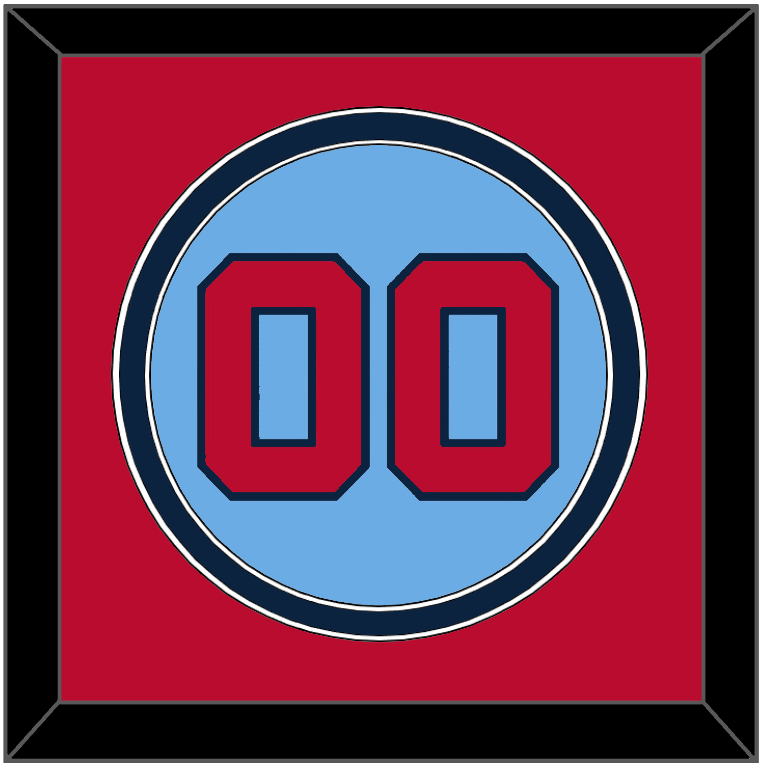 Minnesota Number - Alternate Light Blue - Signature Tier 4