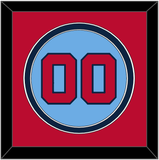 Minnesota Number - Alternate Light Blue - Double Mat 4