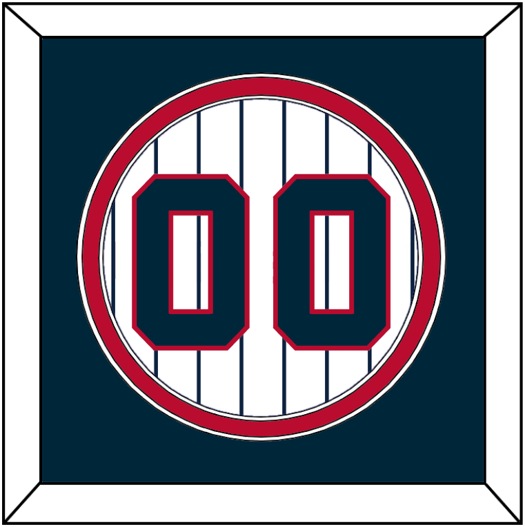 Minnesota Number - Home White Pinstripes (1970-1971) - Signature Tier 2