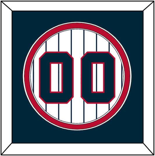 Minnesota Number - Home White Pinstripes (1970-1971) - Signature Tier 2