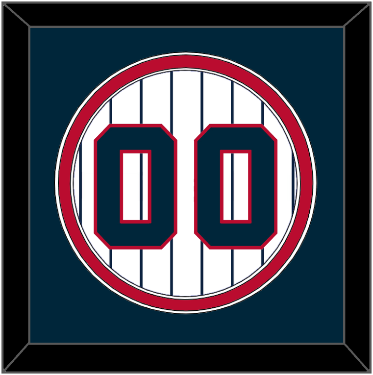 Minnesota Number - Home White Pinstripes (1970-1971) - Signature Tier 2
