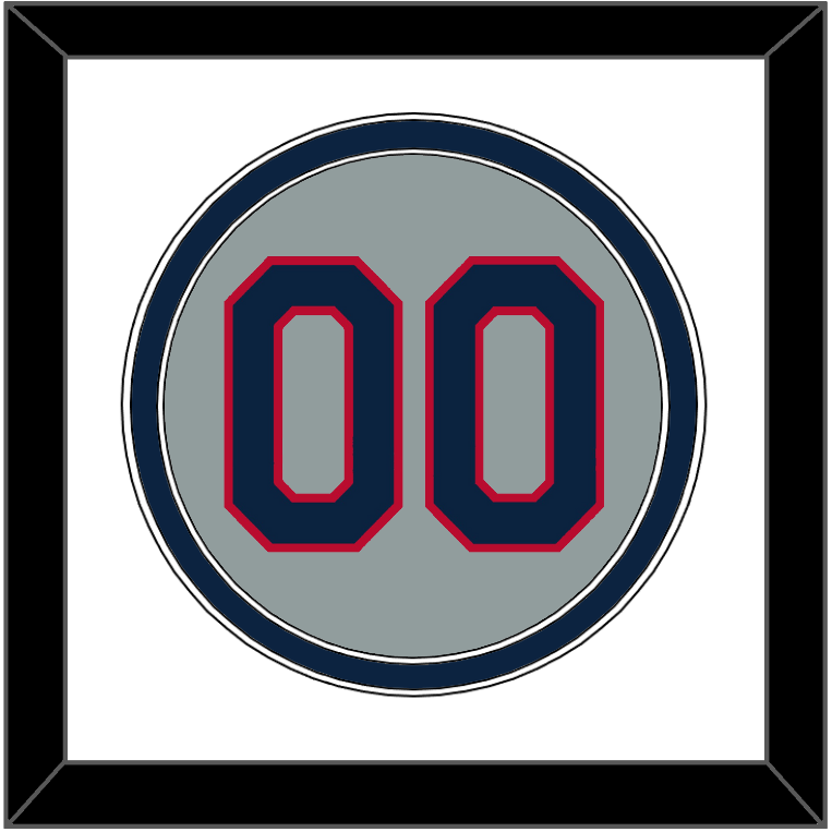 Minnesota Number - Road Gray (1970-1971) - Signature Tier 1