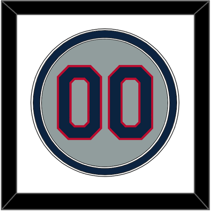Minnesota Number - Road Gray (1970-1971) - Signature Tier 1