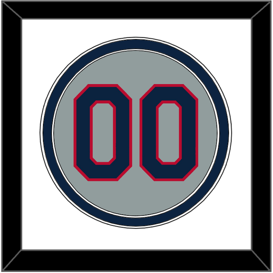 Minnesota Number - Road Gray (1970-1971) - Signature Tier 1
