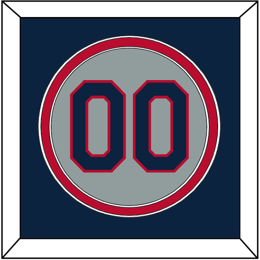 Minnesota Number - Road Gray (1970-1971) - Signature Tier 2
