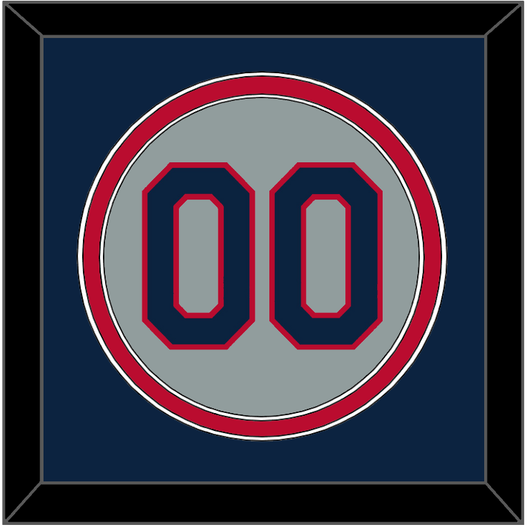 Minnesota Number - Road Gray (1970-1971) - Signature Tier 2