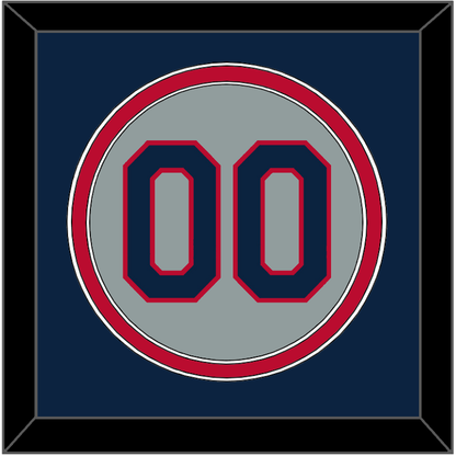 Minnesota Number - Road Gray (1970-1971) - Signature Tier 2