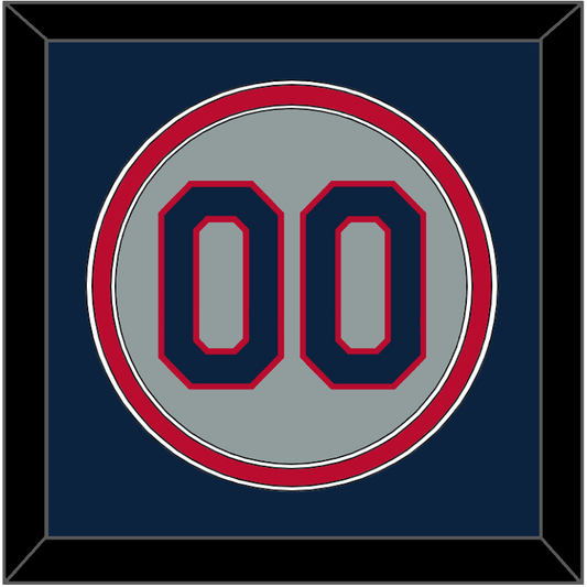 Minnesota Number - Road Gray (1970-1971) - Signature Tier 2