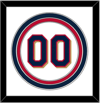 Minnesota Number - Home White (2015-2022) - Premier Tier 1