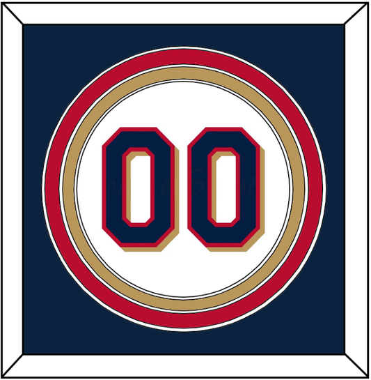 Minnesota Number - Home White (2015-2022) - Premier Tier 2