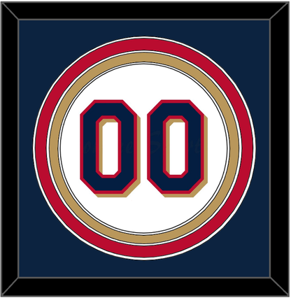 Minnesota Number - Home White (2015-2022) - Premier Tier 2