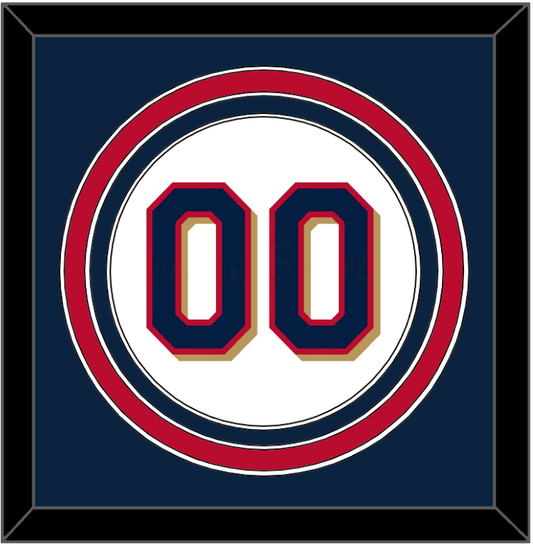 Minnesota Number - Home White (2015-2022) - Premier Tier 3