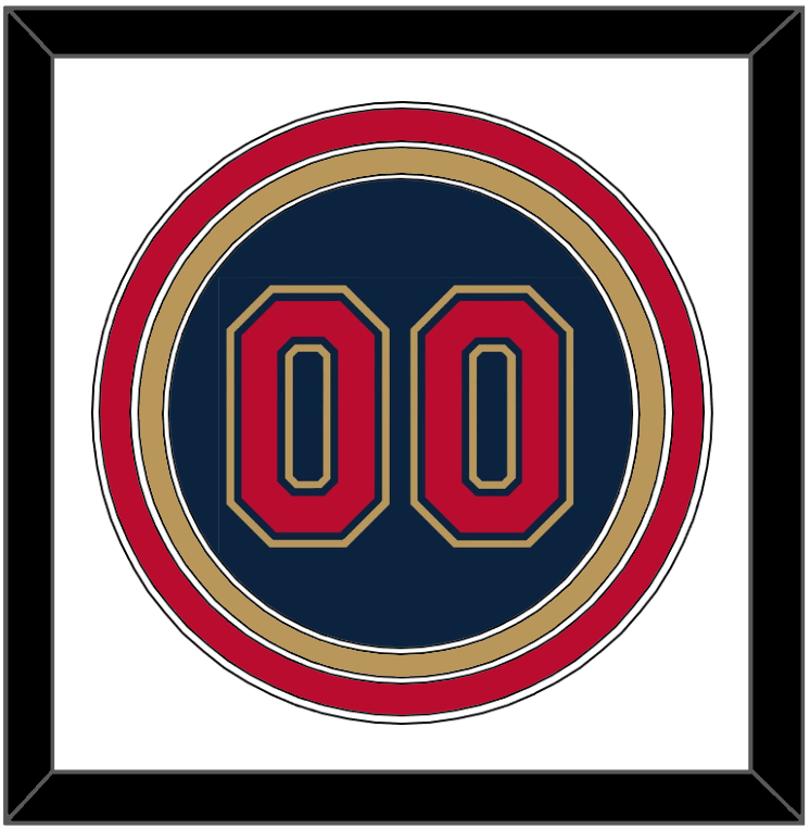 Minnesota Number - Alternate Home Navy (2012-2022) - Premier Tier 1