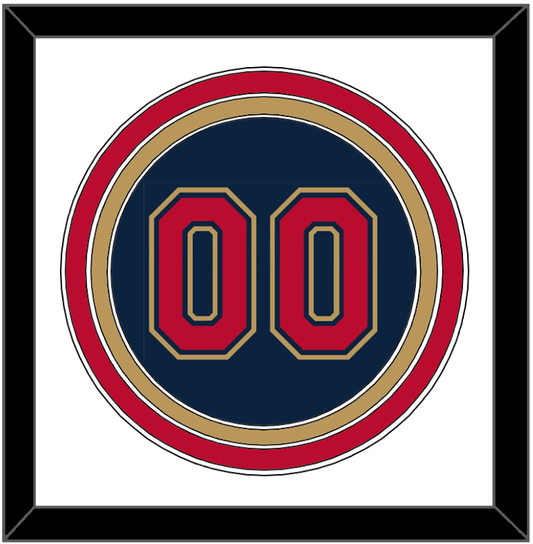 Minnesota Number - Alternate Home Navy (2012-2022) - Premier Tier 1