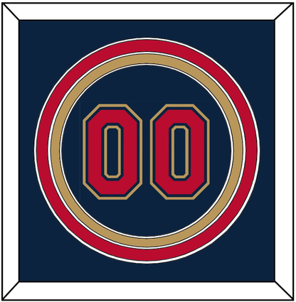 Minnesota Number - Alternate Home Navy (2012-2022) - Premier Tier 2