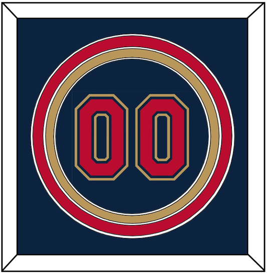 Minnesota Number - Alternate Home Navy (2012-2022) - Premier Tier 2