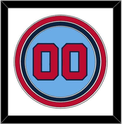Minnesota Number - Alternate Light Blue - Premier Tier 1