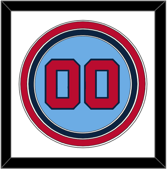 Minnesota Number - Alternate Light Blue - Premier Tier 1