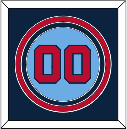 Minnesota Number - Alternate Light Blue - Premier Tier 2