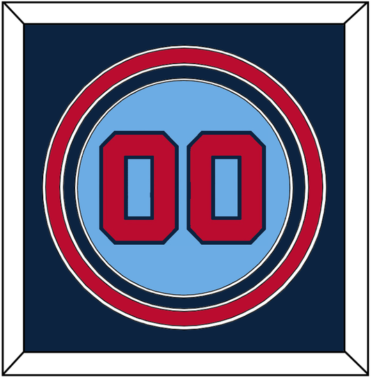 Minnesota Number - Alternate Light Blue - Premier Tier 2