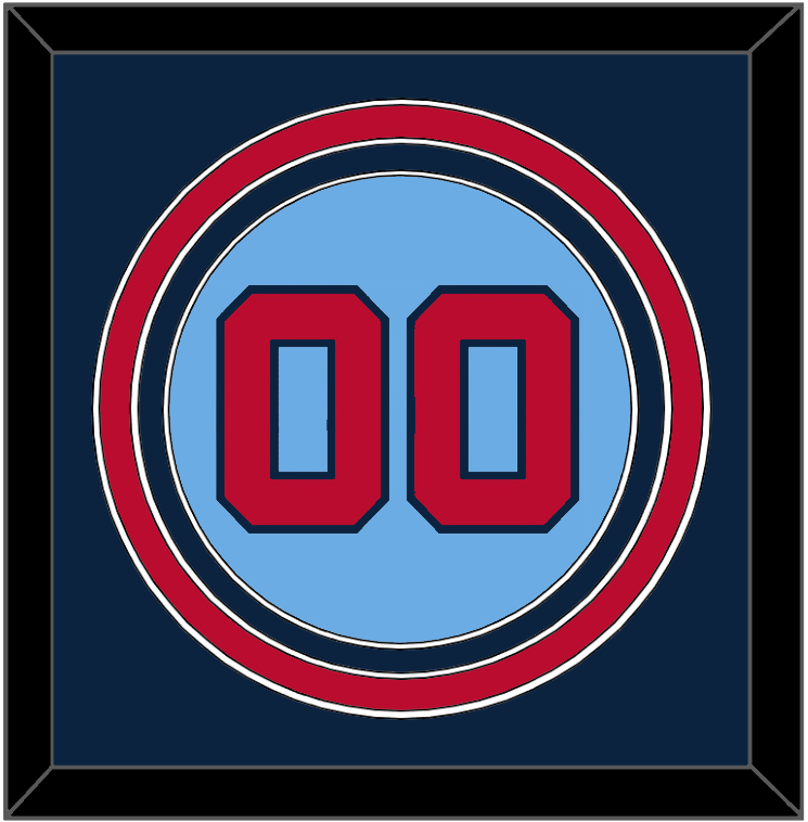 Minnesota Number - Alternate Light Blue - Premier Tier 2