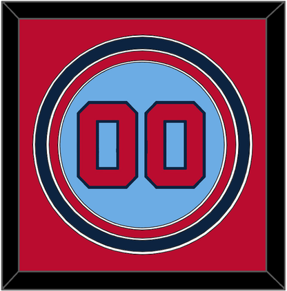 Minnesota Number - Alternate Light Blue - Premier Tier 3