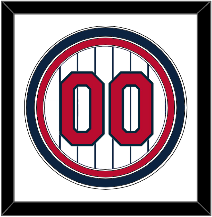 Minnesota Number - Home White Pinstripes (1987-2009) - Premier Tier 1