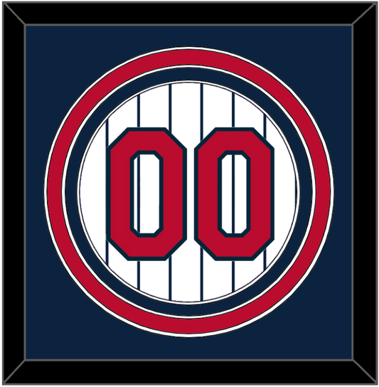 Minnesota Number - Home White Pinstripes (1987-2009) - Premier Tier 2
